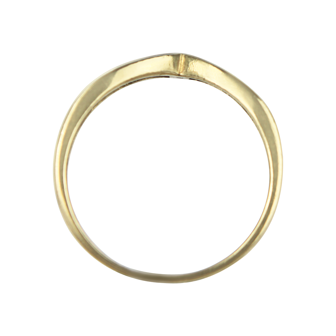 9kt Gold Blue Sapphire and Diamond Cluster Engagement Ring