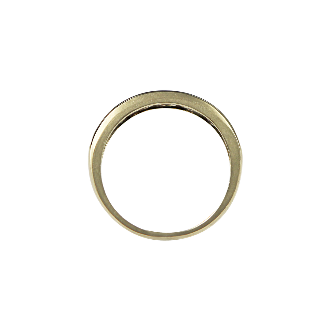 14ct Yellow Gold Cubic Zirconia Ring