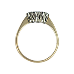 Load image into Gallery viewer, 9ct Yellow and Yellow Gold Trinity Ring with 3 Brilliant Cut Diamonds
